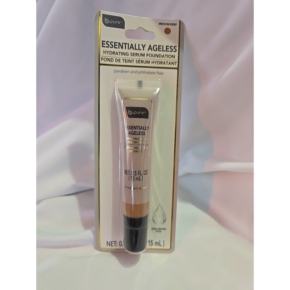 bPure Essentially Ageless Hydrating Serum Foundation Medium/Deep